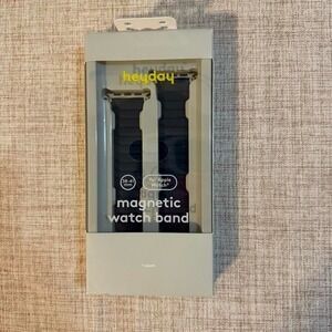 Heyday Blue Silicone Magnetic Watch Band - New